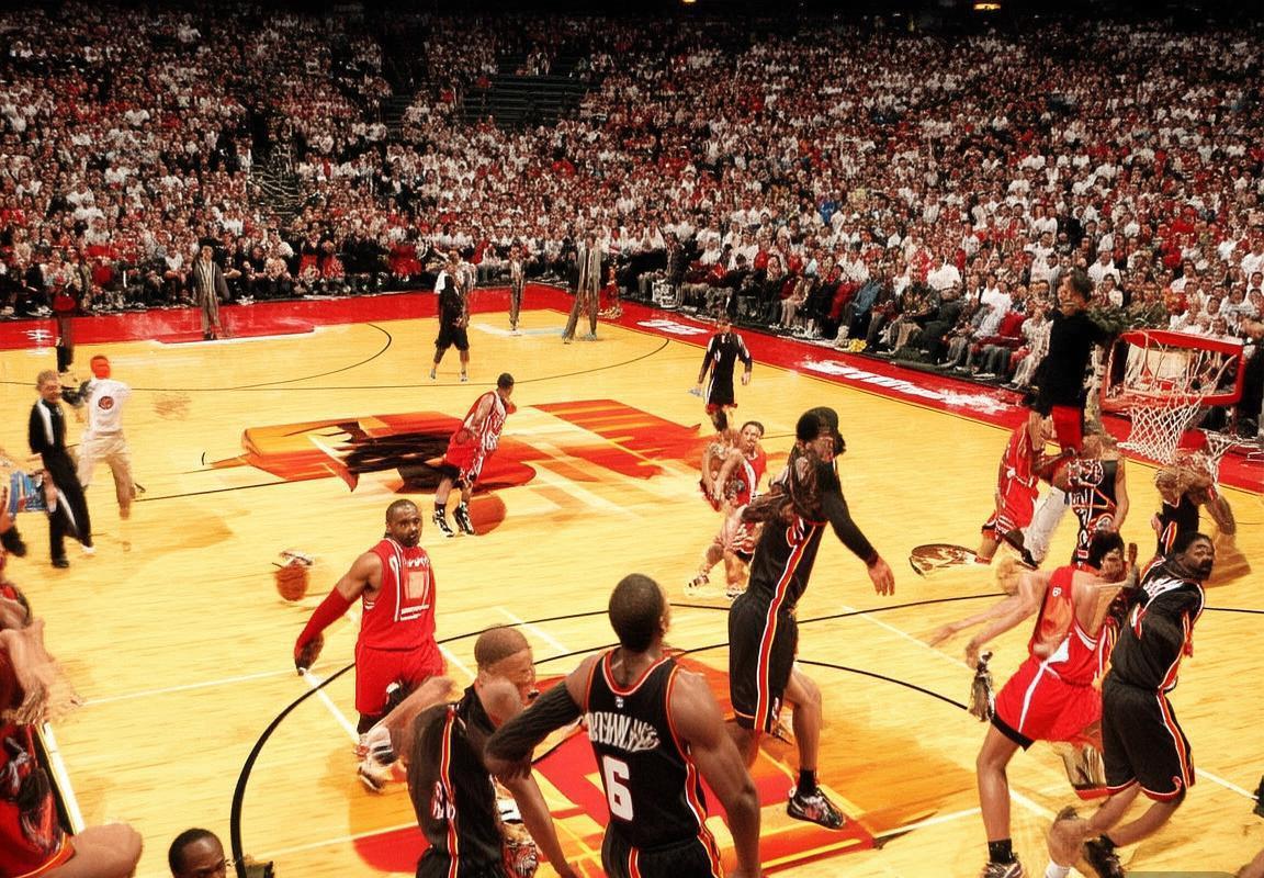 2006年NBA总决赛：姚麦对决韦德巴特勒巅峰对决纪实(图1)